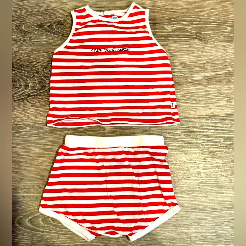 Jacadi summer set for baby girl